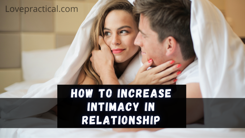 Increase Intimacy in Relationship